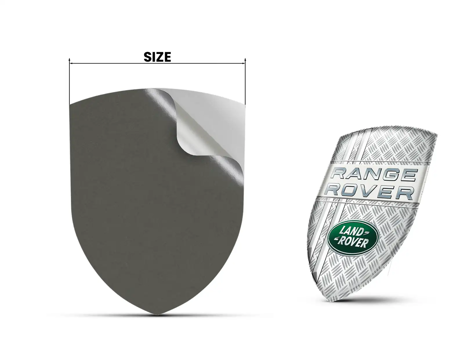 Land Rover Emblèmes Silicone Auto Résistants Max Sport Chic Pro